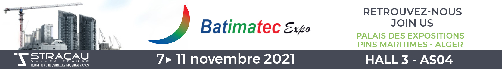 Bientôt BATIMATEC 2022